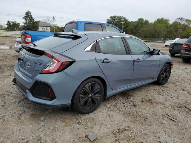 SHHFK7H6XKU222425 - 2019 HONDA CIVIC EX Bleu photo 3