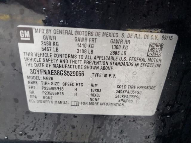 3GYFNAE38GS529066 - 2016 CADILLAC SRX Qara foto 13