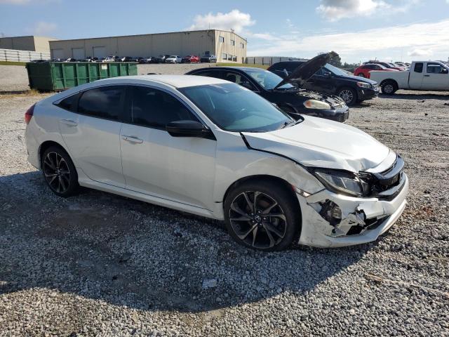 19XFC2E84LE007685 - 2020 HONDA CIVIC SPORT თეთრი ფოტო 4