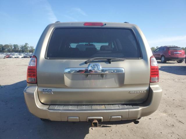 JTEBU14R268065739 - 2006 TOYOTA 4RUNNER SR5 BEIGE photo 6