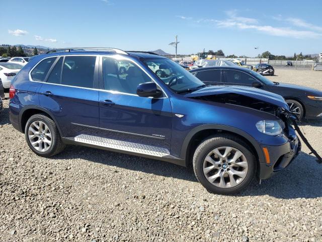 5UXZV4C57D0E04539 - 2013 BMW X5 XDRIVE35I Көк фото 4