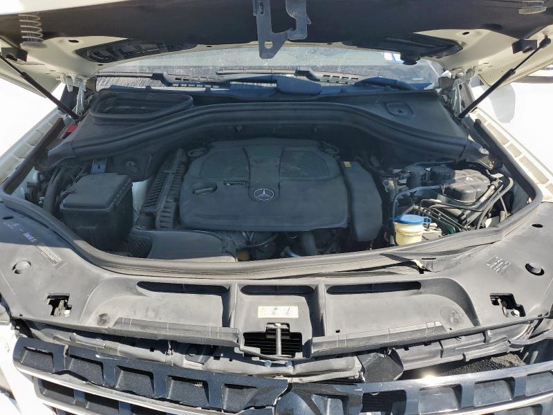 4JGDA5HB9CA039701 - 2012 MERCEDES-BENZ ML 350 4MATIC WHITE photo 12