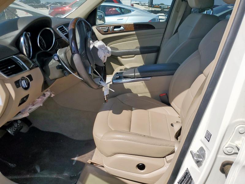 4JGDA5HB9CA039701 - 2012 MERCEDES-BENZ ML 350 4MATIC WHITE photo 7