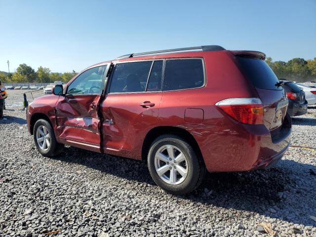 5TDKK3EHXAS022847 - 2010 TOYOTA HIGHLANDER SE BURGUNDY photo 2