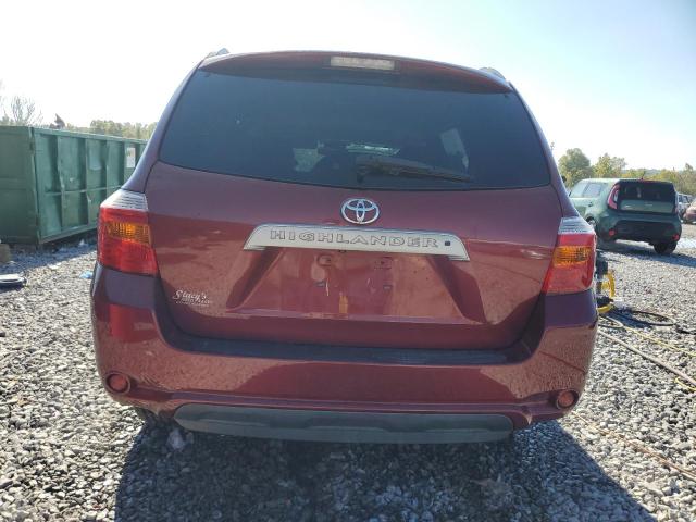 5TDKK3EHXAS022847 - 2010 TOYOTA HIGHLANDER SE BURGUNDY photo 6