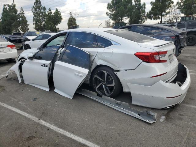 1HGCV1F34NA116634 - 2022 HONDA ACCORD SPORT WHITE photo 2