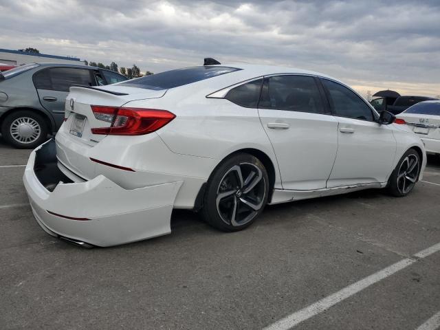 1HGCV1F34NA116634 - 2022 HONDA ACCORD SPORT WHITE photo 3