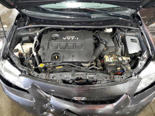 1NXBU40E39Z092075 - 2009 TOYOTA COROLLA BASE Сірий фото 11