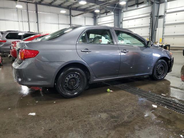 1NXBU40E39Z092075 - 2009 TOYOTA COROLLA BASE Сірий фото 3