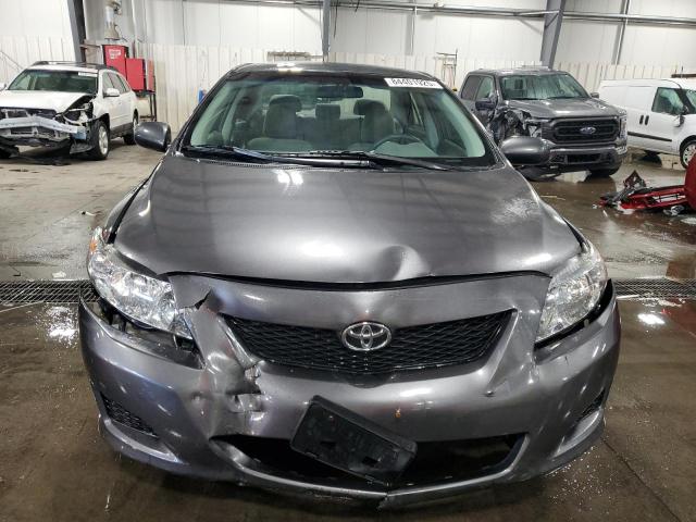 1NXBU40E39Z092075 - 2009 TOYOTA COROLLA BASE Сірий фото 5