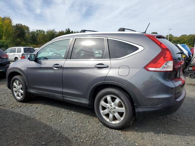 2HKRM4H71DH678785 - 2013 HONDA CR-V EXL GRAY photo 2