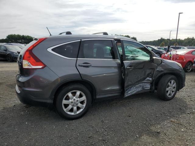 2HKRM4H71DH678785 - 2013 HONDA CR-V EXL GRAY photo 3