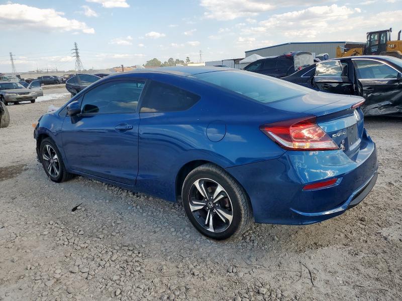 2HGFG3B86EH508827 - 2014 HONDA CIVIC EX BLUE photo 2