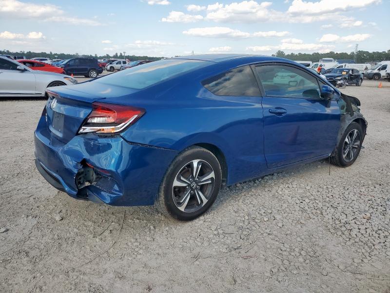 2HGFG3B86EH508827 - 2014 HONDA CIVIC EX BLUE photo 3