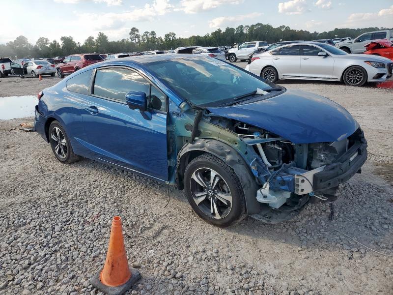 2HGFG3B86EH508827 - 2014 HONDA CIVIC EX BLUE photo 4