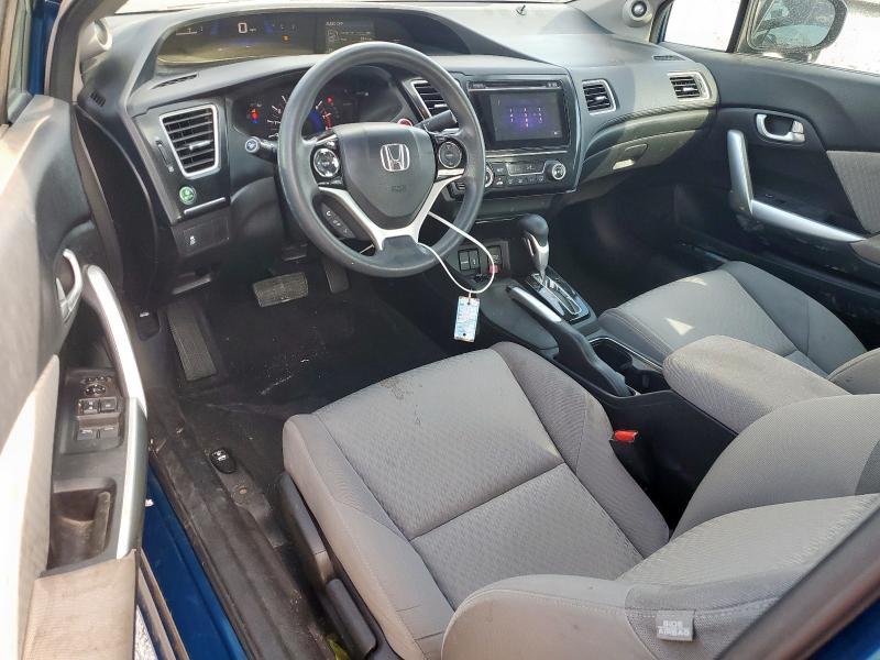 2HGFG3B86EH508827 - 2014 HONDA CIVIC EX BLUE photo 8