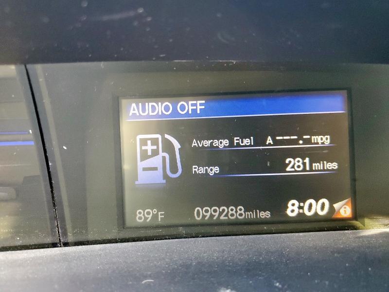 2HGFG3B86EH508827 - 2014 HONDA CIVIC EX BLUE photo 9