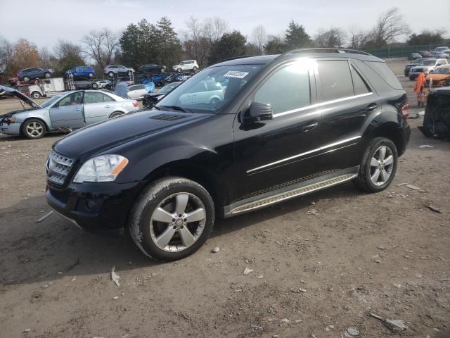 4JGBB8GB5BA685968 - 2011 MERCEDES-BENZ ML 350 4MATIC BLACK photo 1