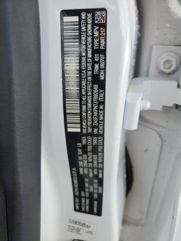 ZASFAKPN7J7B92649 - 2018 ALFA ROMEO STELVIO SPORT Blanc photo 13