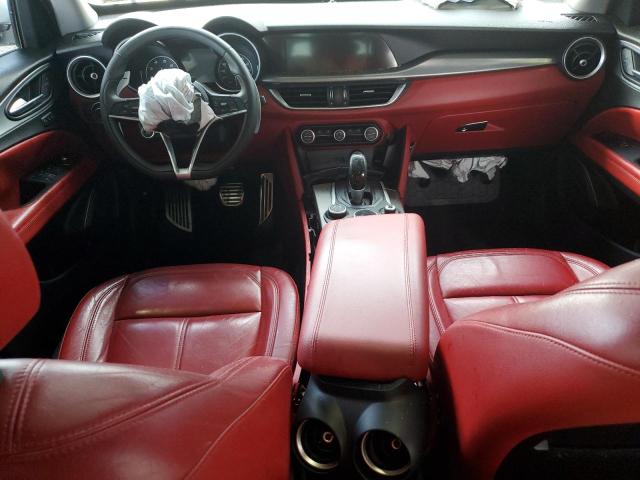 ZASFAKPN7J7B92649 - 2018 ALFA ROMEO STELVIO SPORT Blanc photo 8