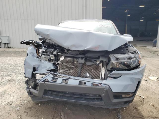 5FNYF7H55NB007030 - 2022 HONDA PASSPORT EXL GRAY photo 5