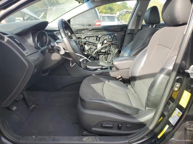 5NPEC4AC2BH182139 - 2011 HYUNDAI SONATA SE BLACK photo 7