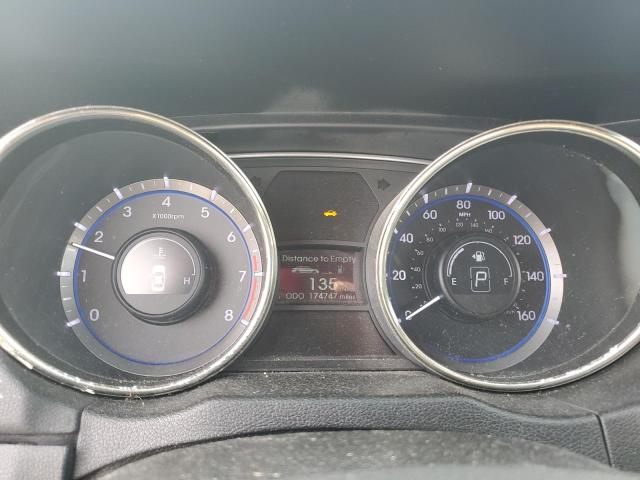 5NPEC4AC2BH182139 - 2011 HYUNDAI SONATA SE BLACK photo 9