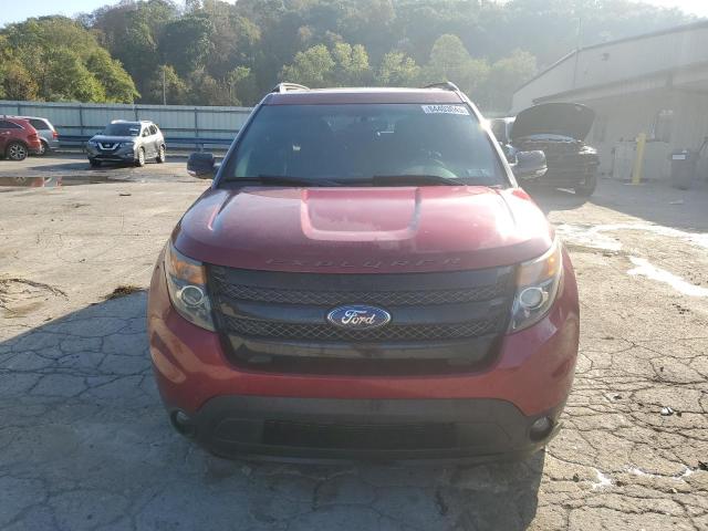 1FM5K8GT6FGA07531 - 2015 FORD EXPLORER SPORT ბურგუნდია ფოტო 5