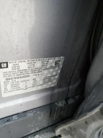 3GKALTEVXJL222233 - 2018 GMC TERRAIN SLE GRAY photo 14