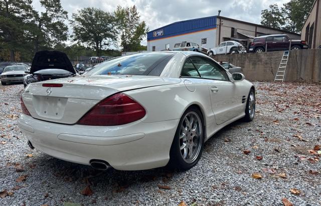 WDBSK75F63F022058 - 2003 MERCEDES-BENZ SL 500R თეთრი ფოტო 4