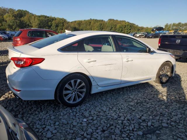 5NPE34AF1GH299552 - 2016 HYUNDAI SONATA SPORT WHITE photo 3