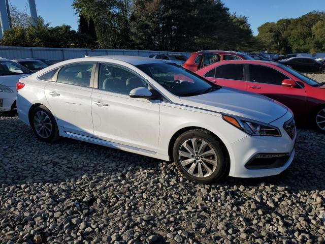 5NPE34AF1GH299552 - 2016 HYUNDAI SONATA SPORT WHITE photo 4