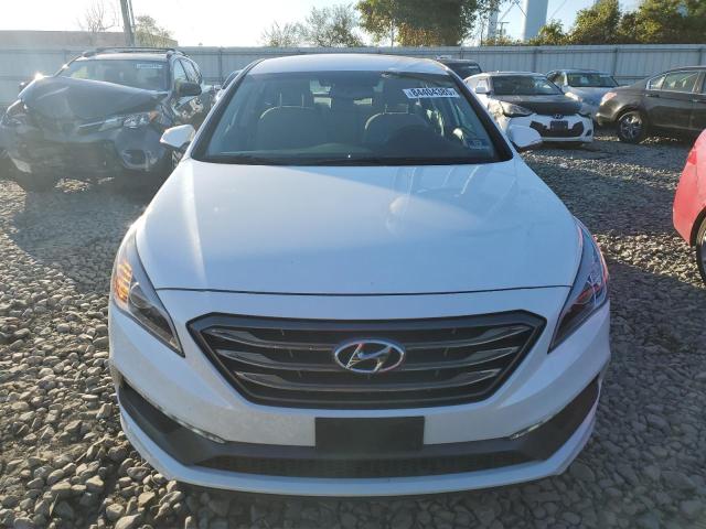 5NPE34AF1GH299552 - 2016 HYUNDAI SONATA SPORT WHITE photo 5