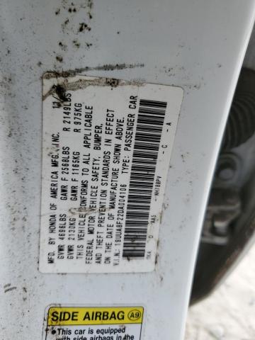 19UUA8F22DA004106 - 2013 ACURA TL თეთრი ფოტო 12