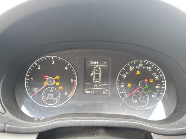 1VWBN7A33EC087326 - 2012 VOLKSWAGEN PASSAT SE WHITE photo 9