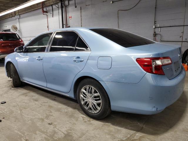 4T4BF1FK6CR241016 - 2012 TOYOTA CAMRY BASE 蓝色 照片 2