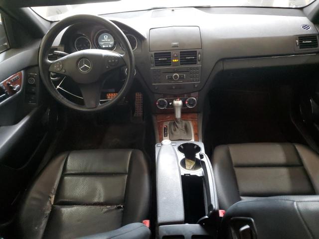 WDDGF8BBXBR133122 - 2011 MERCEDES-BENZ C 300 4MATIC BLACK photo 8