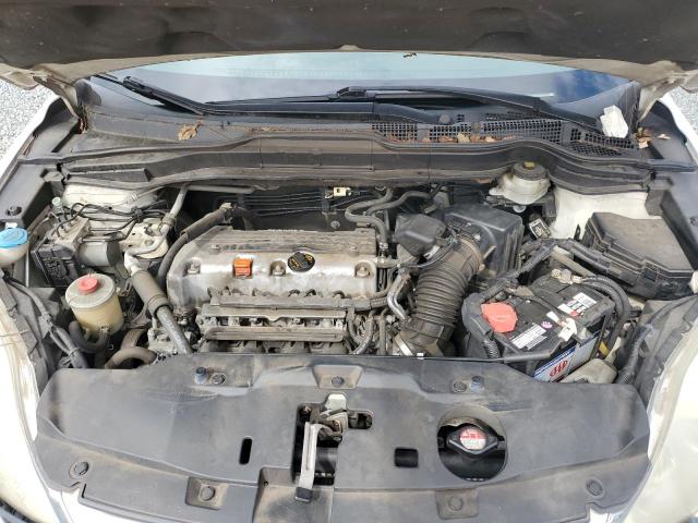 5J6RE4H59BL115482 - 2011 HONDA CR-V EX WHITE photo 12