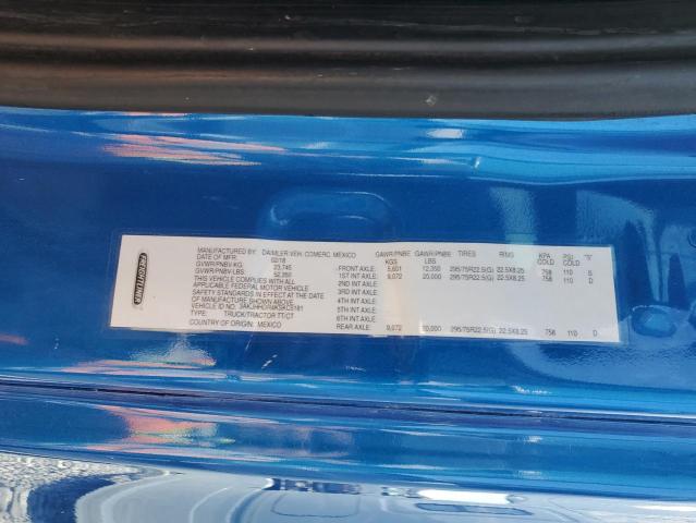 3AKJHHDR4KSKC5181 - 2019 FREIGHTLINER CASCADIA 1 蓝色 照片 10