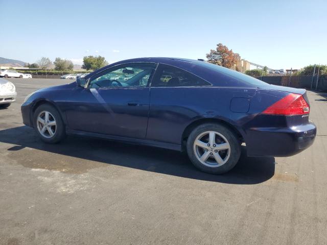 1HGCM72637A006649 - 2007 HONDA ACCORD EX BLUE photo 2