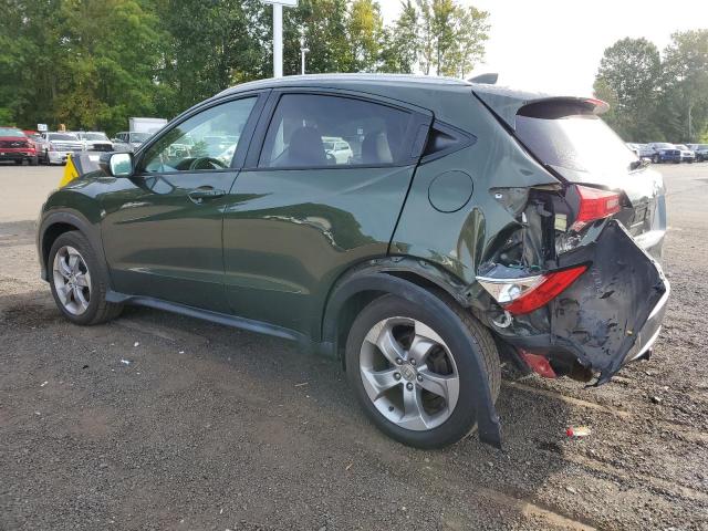3CZRU6H7XGM766593 - 2016 HONDA HR-V EXL GREEN photo 2