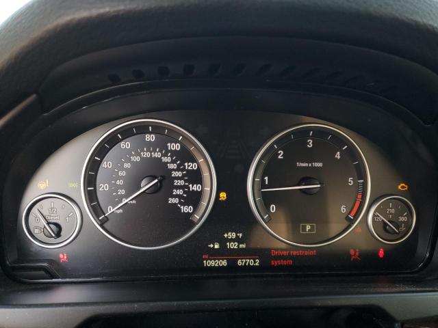 5UXKS4C51F0N10219 - 2015 BMW X5 XDRIVE35D WHITE photo 9