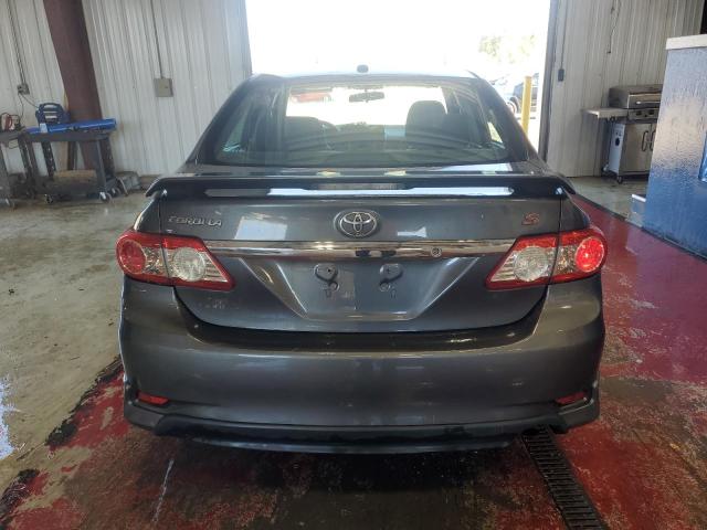 2T1BU4EE2CC904886 - 2012 TOYOTA COROLLA BASE Գրաֆիտ լուսանկար 6