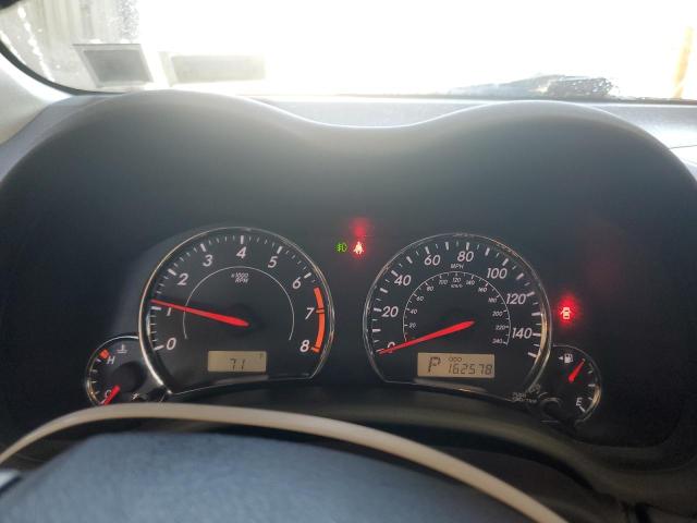 2T1BU4EE2CC904886 - 2012 TOYOTA COROLLA BASE Գրաֆիտ լուսանկար 9