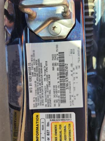 3LN6L5C97HR625012 - 2017 LINCOLN MKZ SELECT BLUE photo 13