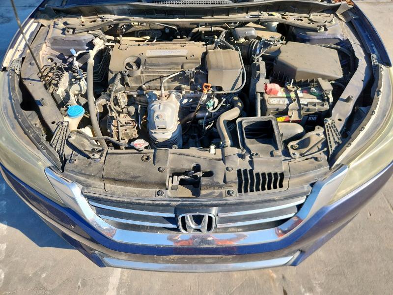 1HGCR2F58FA250074 - 2015 HONDA ACCORD SPORT BLUE photo 11