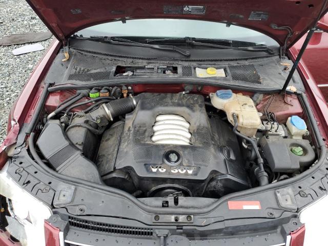 WVWRH63B43P039881 - 2003 VOLKSWAGEN PASSAT GLX Bordo foto 11