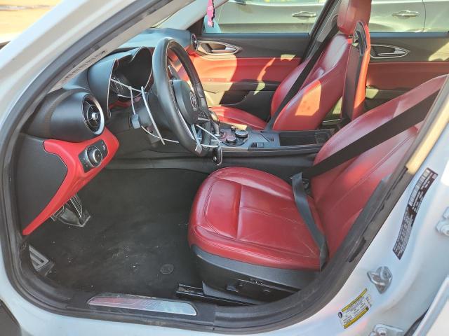 ZARFAEDN9H7531927 - 2017 ALFA ROMEO GIULIA Q4 WHITE photo 7