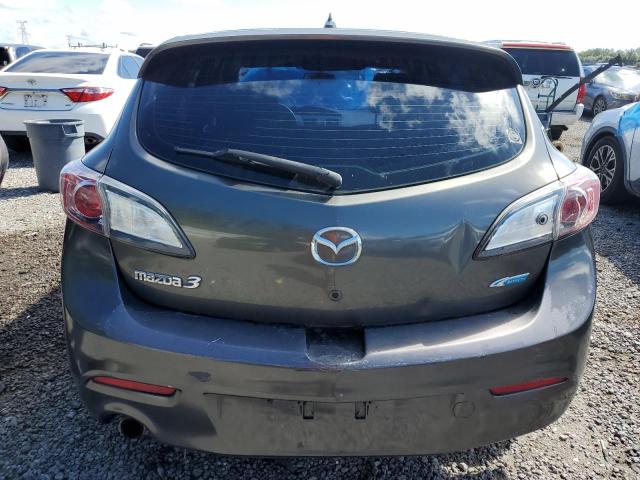 JM1BL1LP0D1790270 - 2013 MAZDA 3 I GRAY photo 6