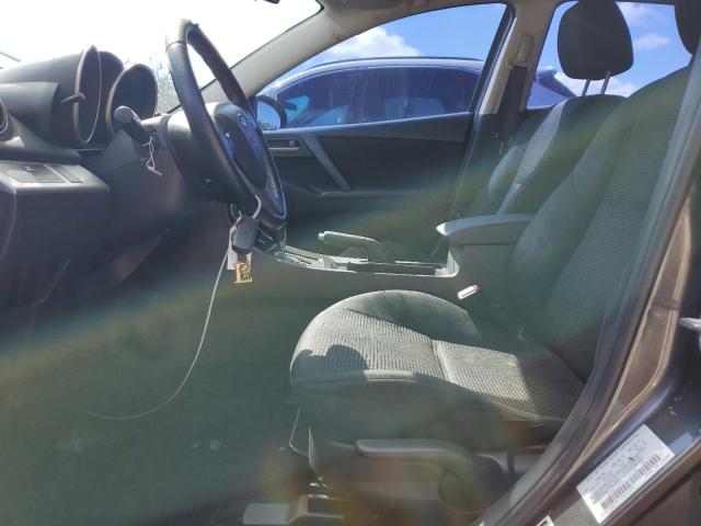 JM1BL1LP0D1790270 - 2013 MAZDA 3 I GRAY photo 7
